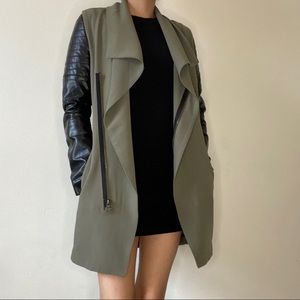 Long dramatic coat